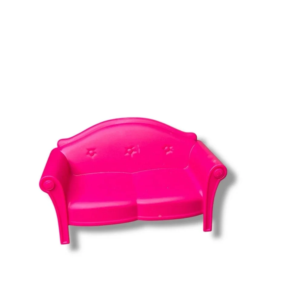 Barbie Mattel Loveseat And Chair Replacement Set Pink And Purple Dreamhouse